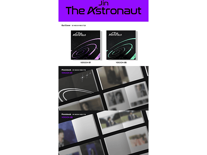 JIN - The Astronaut (MSG Excl. Vers. 2) (Maxi Single CD) von INTERSCOPE