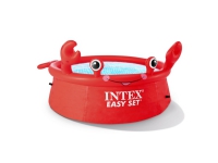 Intex Happy Crab Easy Set Pool, Aufblasbarer Pool, Rund, 3 Jahr(e), Rot von INTEX