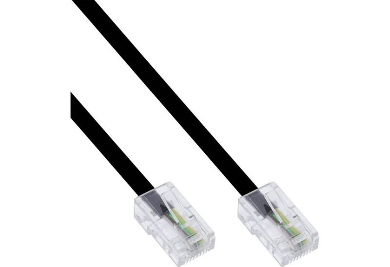 INTOS ELECTRONIC AG InLine® ISDN Anschlußkabel, RJ45 Stecker / Stecker, 8-adrig, 3m Telefonkabel von INTOS ELECTRONIC AG