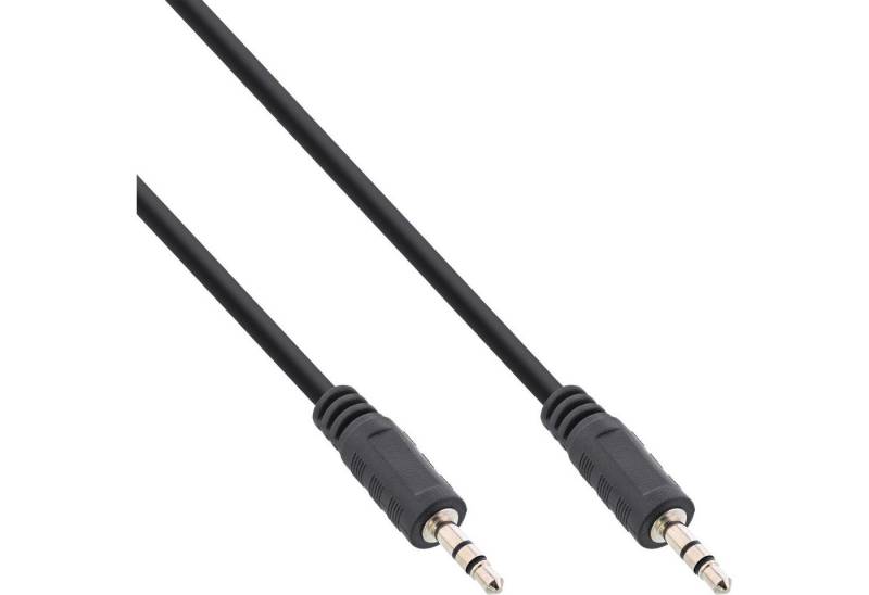 Inline InLine® Klinke Kabel, 3,5mm Stecker / Stecker, Stereo, 0,3m Audio-Kabel von Inline