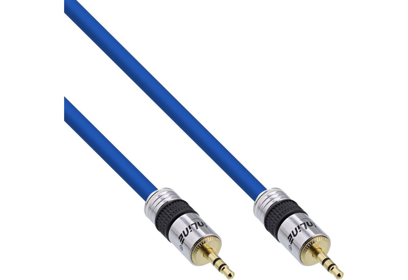 INTOS ELECTRONIC AG InLine® Klinken-Kabel PREMIUM, 3,5mm Stecker / Stecker, 20m Audio-Kabel von INTOS ELECTRONIC AG