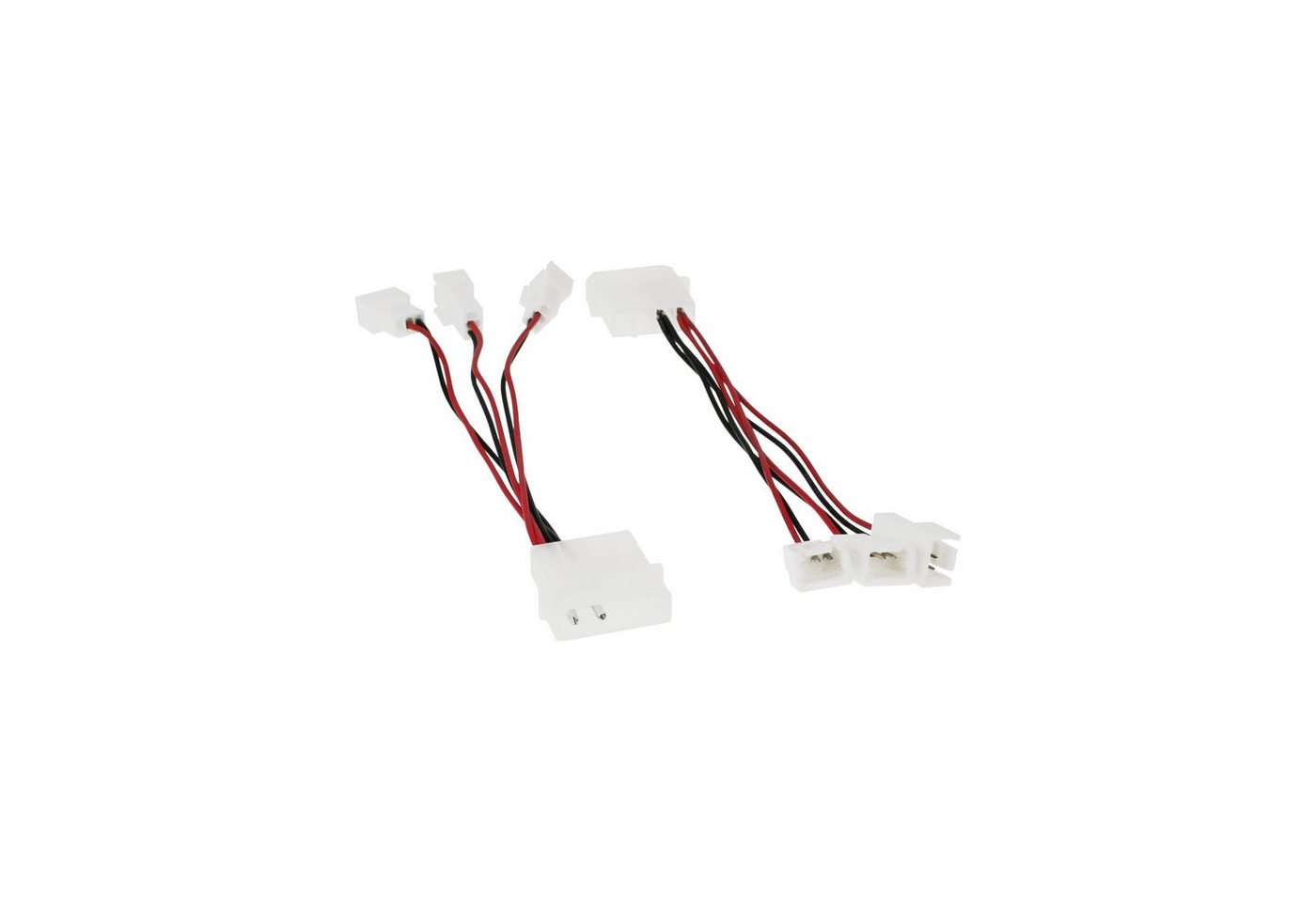Inline InLine® Lüfter Adapterkabel, 12V zu 5V, für 3 Lüfter Computer-Kabel von Inline