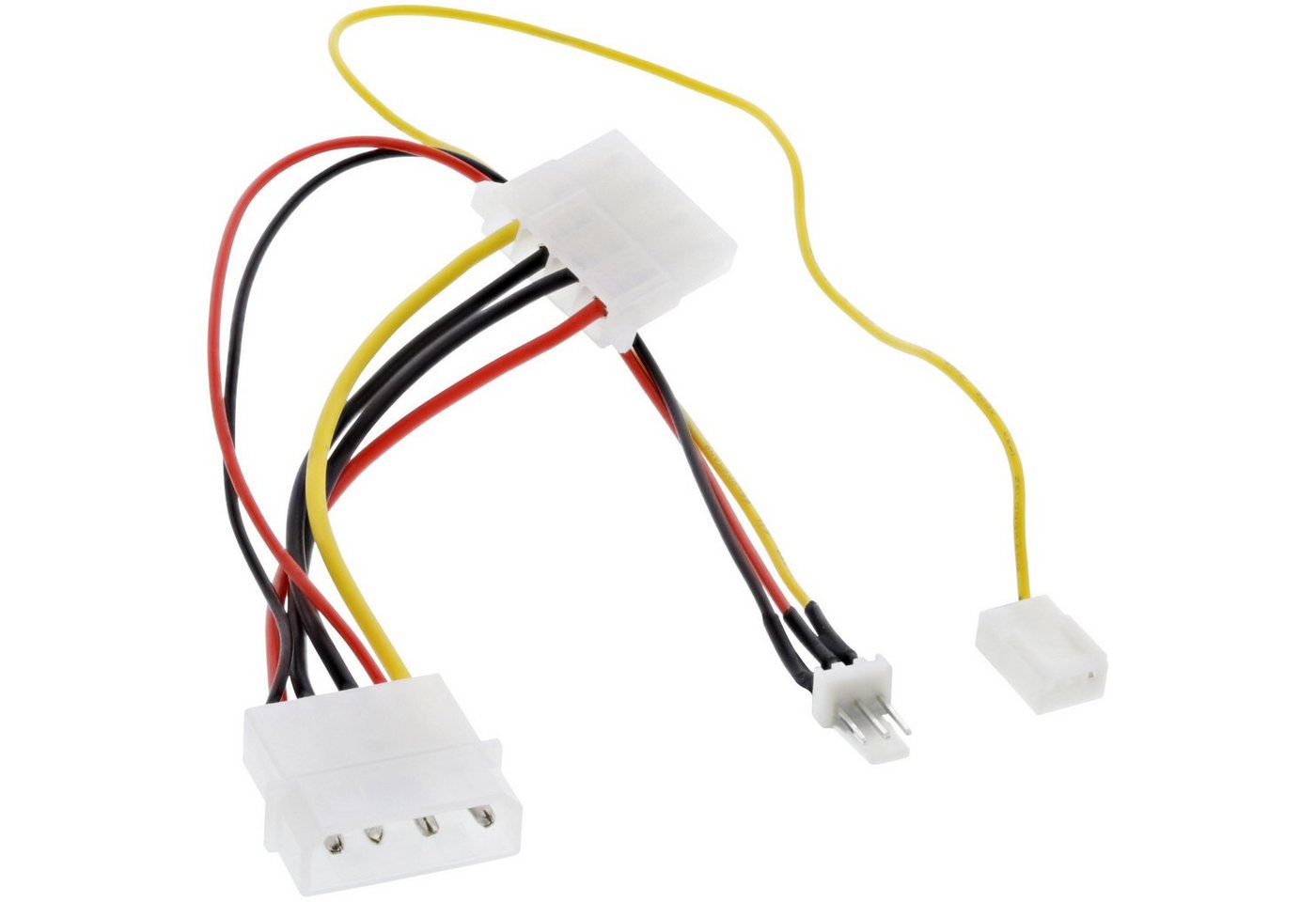 INTOS ELECTRONIC AG InLine® Lüfter Adapterkabel, 12V zu 7V, mit Tachosignal Computer-Kabel von INTOS ELECTRONIC AG