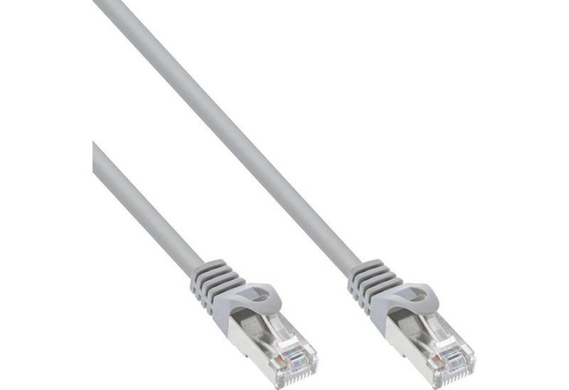 INTOS ELECTRONIC AG InLine® Patchkabel, F/UTP, Cat.5e, grau, 5m LAN-Kabel von INTOS ELECTRONIC AG
