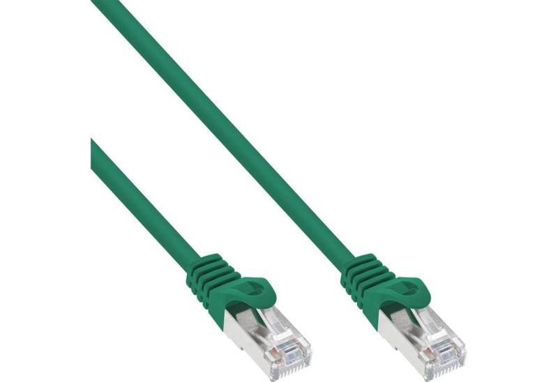 Inline InLine® Patchkabel, SF/UTP, Cat.5e, grün, 2m LAN-Kabel von Inline