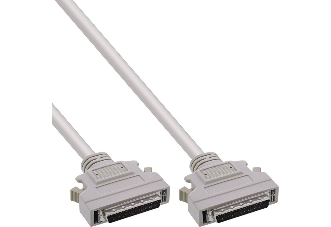 INTOS ELECTRONIC AG InLine® SCSI II Kabel, 50pol mini Sub D Stecker / Stecker, 2m Computer-Kabel von INTOS ELECTRONIC AG