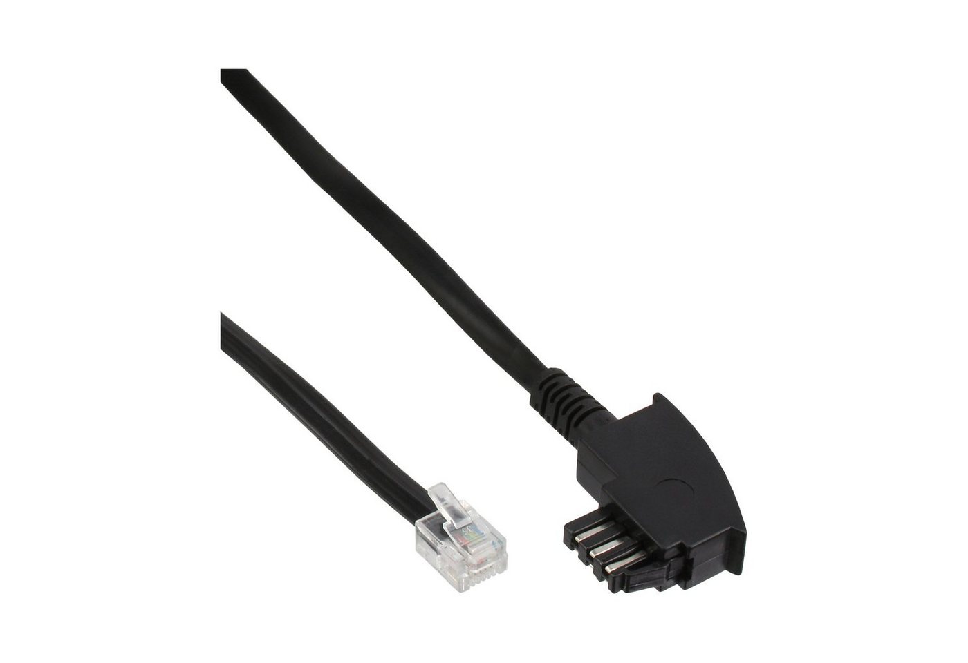 Inline InLine® TAE-N Anschlusskabel, TAE-N zu RJ11 (6P4C), 15m Telefonkabel von Inline