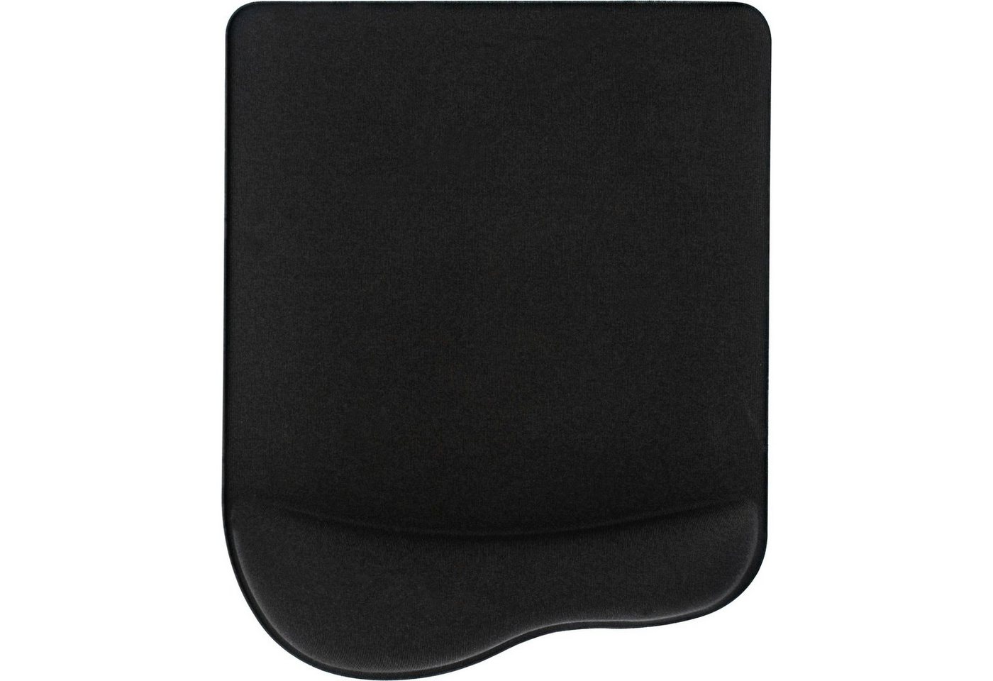 INTOS ELECTRONIC AG Mauspad InLine® Maus-Pad, schwarz, mit Gel Handballenauflage, 235x185x25mm von INTOS ELECTRONIC AG