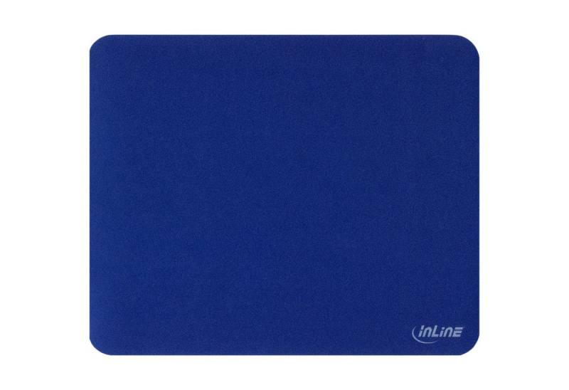 INTOS ELECTRONIC AG Mauspad InLine® Maus-Pad Laser, ultradünn, blau, 220x180x0,4mm von INTOS ELECTRONIC AG