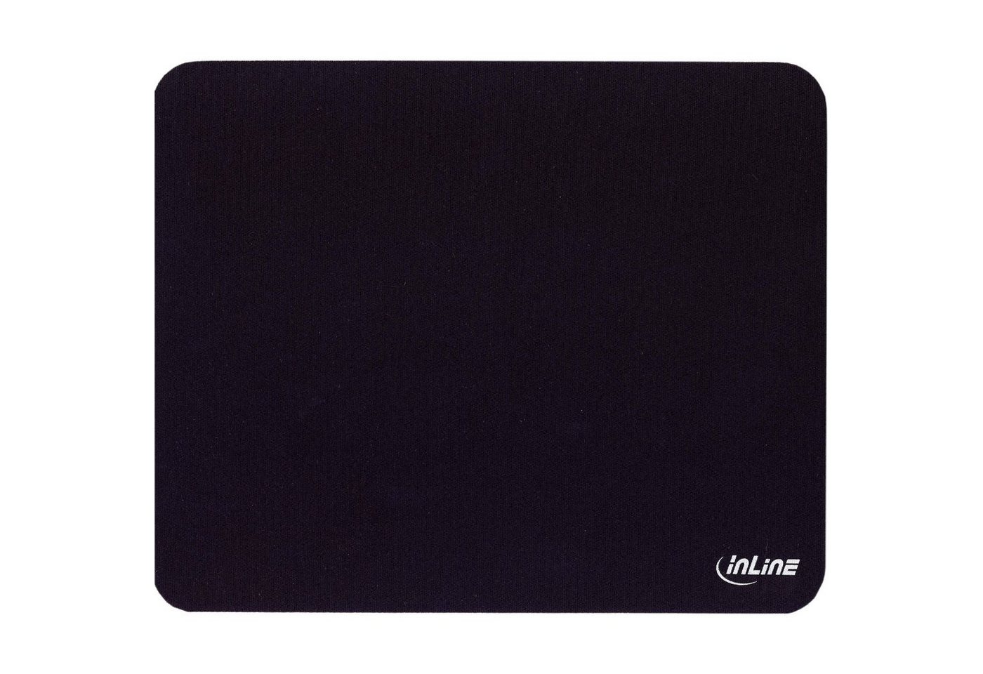INTOS ELECTRONIC AG Mauspad InLine® Maus-Pad Recycled, schwarz, 230x190x2,5mm von INTOS ELECTRONIC AG
