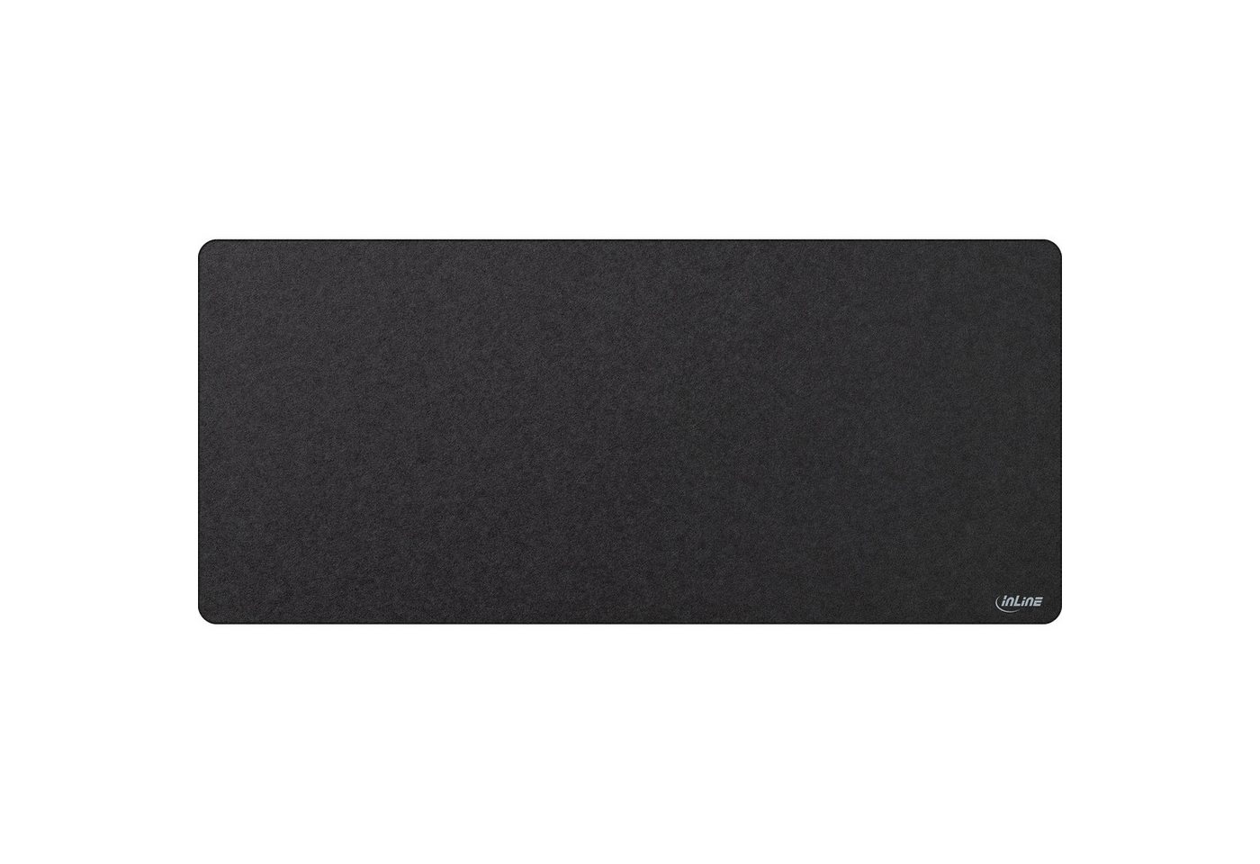 Inline Mauspad InLine® Maus-Pad XL Schreibtischunterlage, 900x400x2mm, schwarz von Inline
