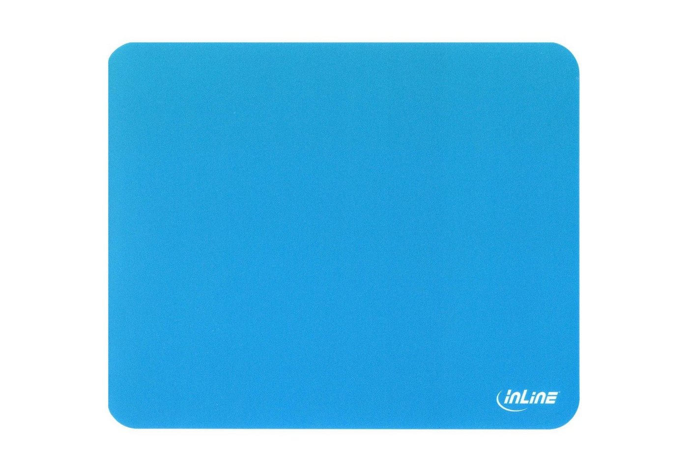 INTOS ELECTRONIC AG Mauspad InLine® Maus-Pad antimikrobiell, ultradünn, blau, 220x180x0,4mm von INTOS ELECTRONIC AG