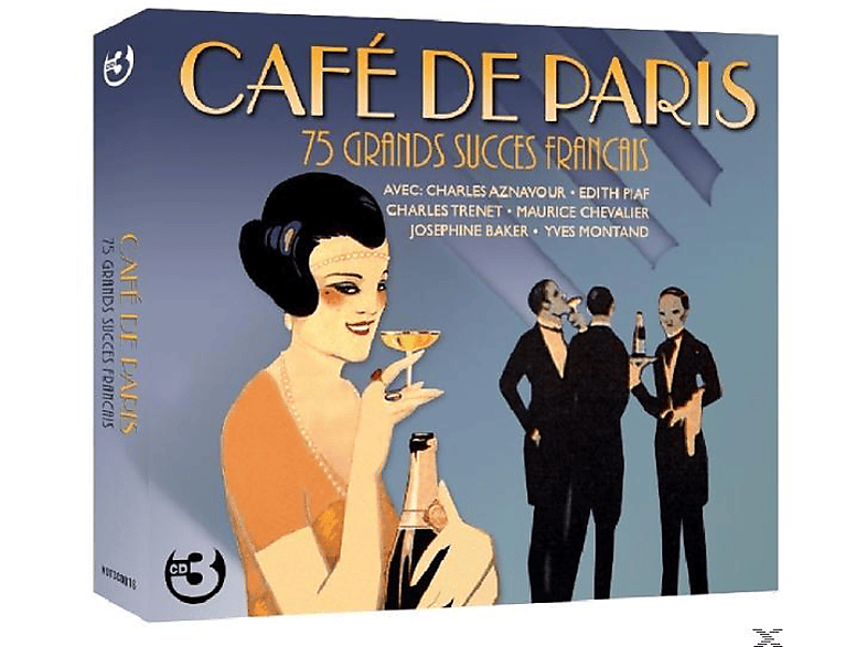 VARIOUS - Cafe De Paris 75 Grands Succes Francais (CD) von INTRO COLLECTION