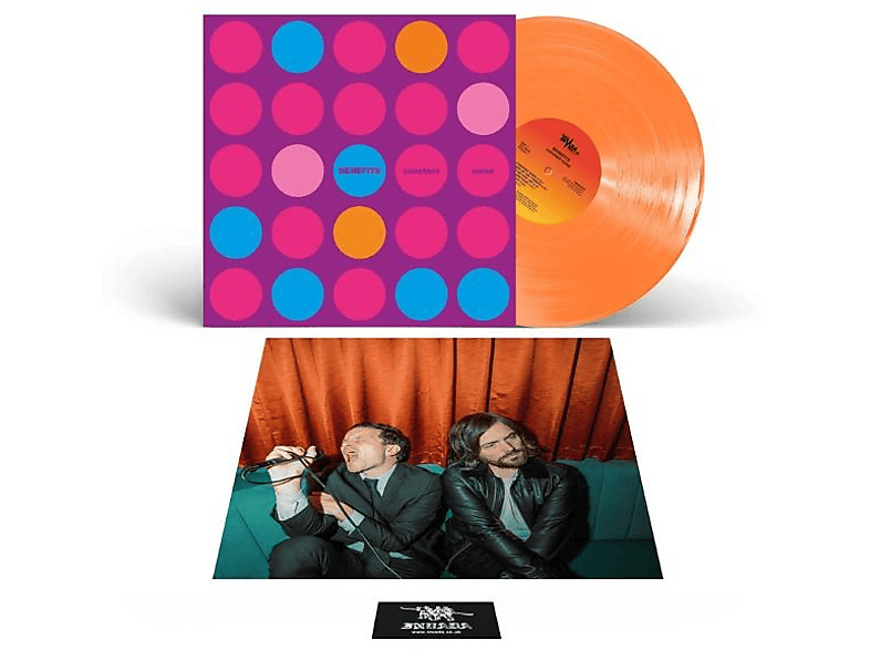 The Benefits - CONSTANT NOISE (Orange Vinyl) (Vinyl) von INVADA REC
