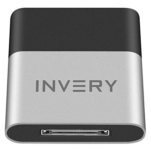 INVERY DockLinQ Pro 30-Pin-Bluetooth-5.0-Adapter-Empfänger für Bose Sounddock und andere 30-Pin-iPod-iPhone-Musik-Dockingstation, nicht für Autos INVERY DockLinQ Pro 30-Pin-Bluetooth-5.0-Adapter-Empfänger für Bose Sounddock und andere 30-Pin-iPod-iPhone-Musik-Dockingstation, nicht für Autos von INVERY