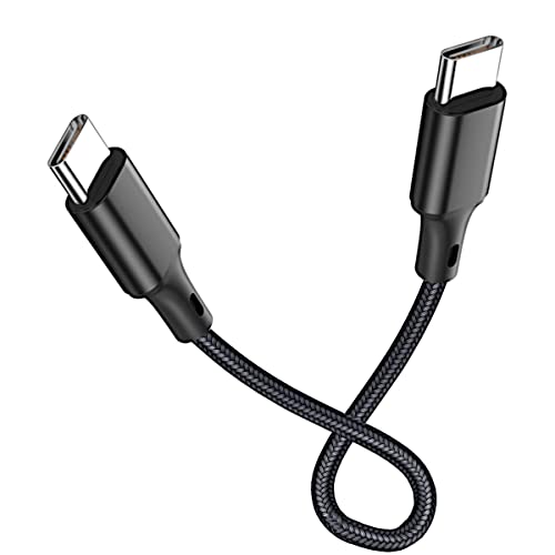 INVID USB-C auf USB-C Kabel KURZ 30cm 65W 3A USB Typ C Kabel, USB-C Ladekabel mit 65W Handy Ladekabel USB C Datenkabel für Samsung Note von INVID