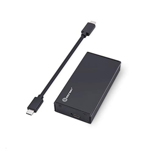 IO CREST USB-C 3.2 Gen 2x2 M.2 M-Key PCIe NVMe Gen3x4 SSD Externes Gehäuse unterstützt 2280 SY-ENC40231 ASM2364 von IO Crest