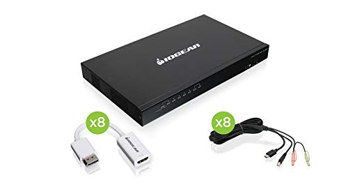 8-Port-USB-PS2-HD- und Displayport von IOGEAR