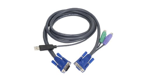 IOGEAR G2L5502UP PS/2 auf USB, intelligentes KVM-Kabel von IOGEAR