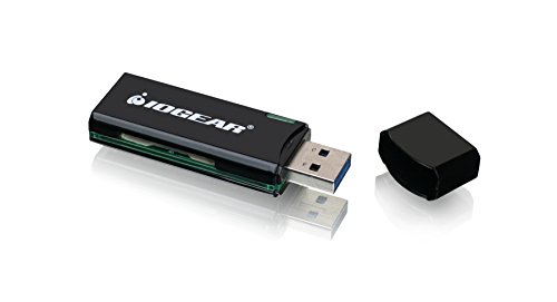 IOGEAR SuperSpeed USB 3.0 SD/Micro-SD-Kartenleser/-Brenner, GFR304SD von IOGEAR