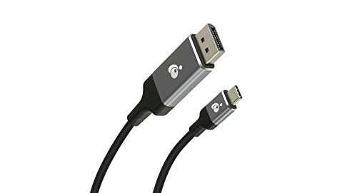 IOGEAR USB-C (M) auf DisplayPort (M) 1,8 m Kabel - 8K 60 Hz - kompatibel mit Thunderbolt 3 - G2LU3CDP22 von IOGEAR