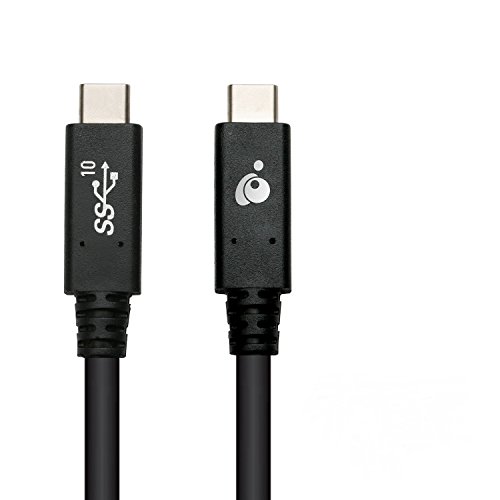 IOGEAR USB-C auf USB-C 3.1 Gen 2 1,8 m Kabel - Stromversorgung 100 W - Datenrate bis zu 10 Gbit/s - MacBook - iPad Pro 2020 - Chromebook - Pixel - Switch - Typ-C Geräte/Laptops - G2LU3CCM. 01E von IOGEAR