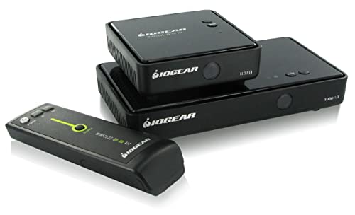 IOGEAR Wirelessly Stream HD 1080p Replacement for GW3DHDKIT, GW3DHDKITEU (Replacement for GW3DHDKIT with 3D Support, Content to Your HDTV) von IOGEAR
