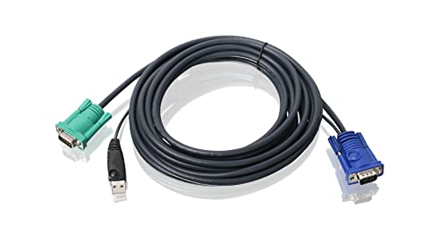 IOGEAR g2l5205u 4.88 M schwarz Kabel KVM – Kabel KVM (4,88 m, schwarz) von IOGEAR
