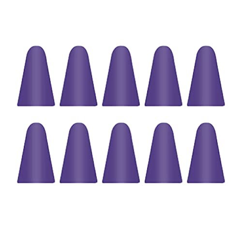 IOIUSKKU 10 Stück Nib Caps Professionelle verschleißfeste Capacitance Pen Tip Case Cover, Violett IOIUSKKU 10 Stück Nib Caps Professionelle verschleißfeste Capacitance Pen Tip Case Cover, Violett von IOIUSKKU
