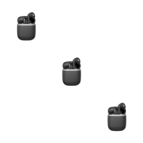 IOIUSKKU 3 Satz von X60 Wireless Kopfhörer Stereo Subwoofer Noise Cancelling Smartphone Musik Kopfhörer Sportkopfhörer Business Schwarz, Schwarz 3Satz IOIUSKKU 3 Satz von X60 Wireless Kopfhörer Stereo Subwoofer Noise Cancelling Smartphone Musik Kopfhörer Sportkopfhörer Business Schwarz, Schwarz 3Satz von IOIUSKKU
