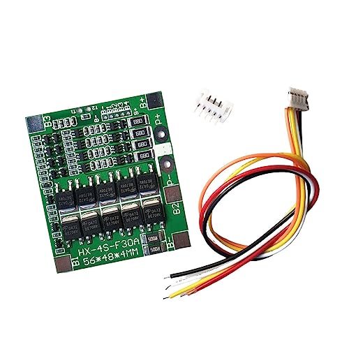 IOIUSKKU Batterieschutzplatine Power Balancer Überladeschutz Reparatur Wartungsschutz Zubehör für Massagegerät, Grün, 3.7 V IOIUSKKU Batterieschutzplatine Power Balancer Überladeschutz Reparatur Wartungsschutz Zubehör für Massagegerät, Grün, 3.7 V von IOIUSKKU