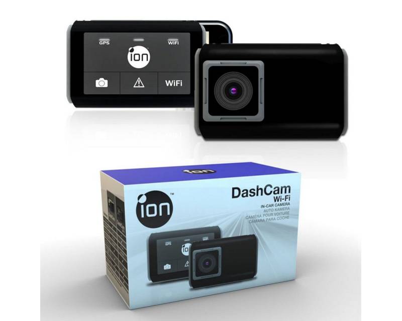 ION DashCam 1041 Super-HD Wi-Fi Auto Kamera Dashcam von ION