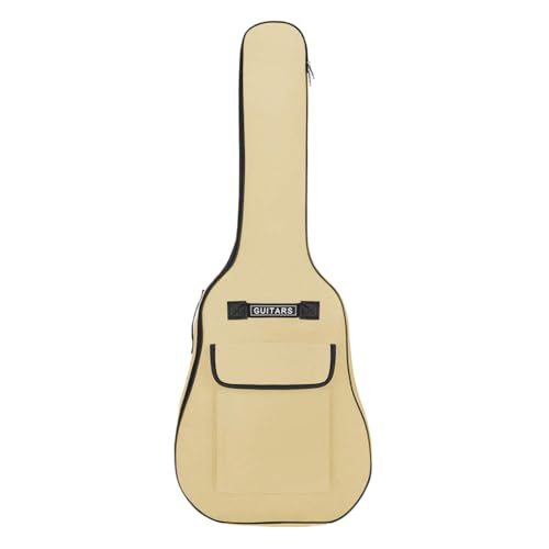 Gitarrentasche Gepolsterte Wasserdicht Doppelgurte Gitarrenhülle 40 41 Zoll 600D Oxford 5MM Akustikgitarrentasche Gig Bag für Akustikgitarren von IPENNY