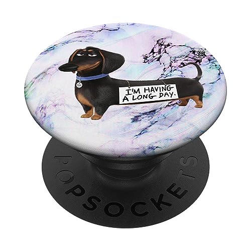 Pop Sockets Griff Ständer mit Dackel Hund Marmor Muster PopSockets mit austauschbarem PopGrip Pop Sockets Griff Ständer mit Dackel Hund Marmor Muster PopSockets mit austauschbarem PopGrip von IPKaKa