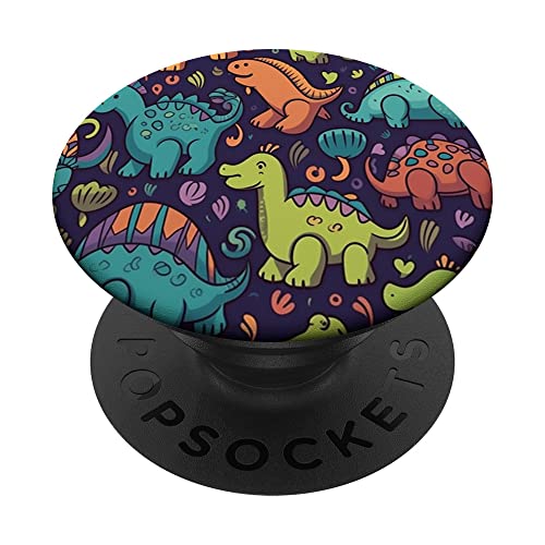 Pop Sockets Griffständer Dinosaurier PopSockets mit austauschbarem PopGrip Pop Sockets Griffständer Dinosaurier PopSockets mit austauschbarem PopGrip von IPKaKa