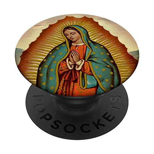Pop Sockets Griffständer Guadalupe Jungfrau Maria katholisch PopSockets mit austauschbarem PopGrip von IPKaKa