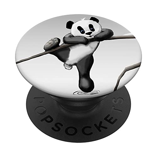 Pop Sockets Griffständer Little Panda PopSockets mit austauschbarem PopGrip Pop Sockets Griffständer Little Panda PopSockets mit austauschbarem PopGrip von IPKaKa