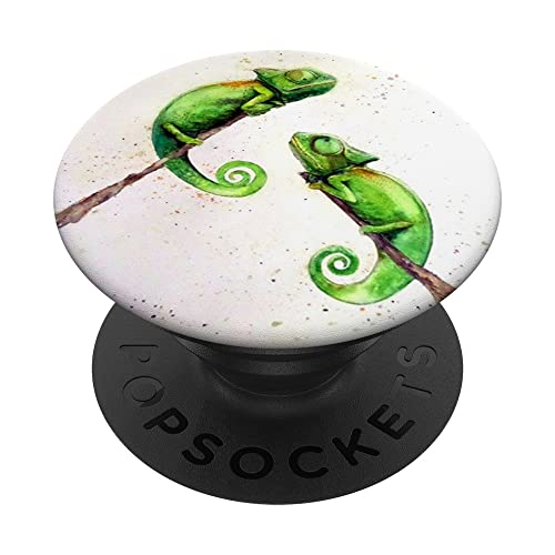 Pop Sockets Griffständer grün Chamäleon PopSockets mit austauschbarem PopGrip Pop Sockets Griffständer grün Chamäleon PopSockets mit austauschbarem PopGrip von IPKaKa