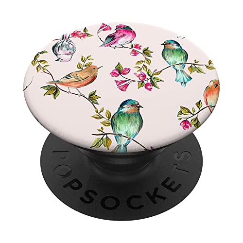 Pop Sockets Grip Ständer Bunte Vögel PopSockets mit austauschbarem PopGrip Pop Sockets Grip Ständer Bunte Vögel PopSockets mit austauschbarem PopGrip von IPKaKa