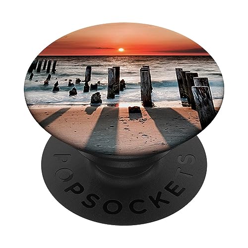 Pop Sockets Grip Stand, Sommer-Sonnenuntergang PopSockets mit austauschbarem PopGrip von IPKaKa