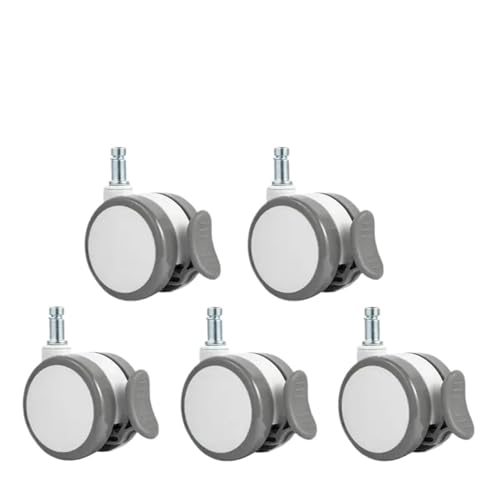 5Pcs 2,5 Zoll Stuhl Rad Caster Sicherungsring Oder Schraube Universal Pulley Computer Büro(Circlip universal) von IPVXNNFW