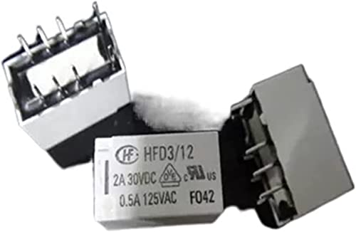 Relais 10 Stück HFD3/12 HFD3-12 HFD3-12V 8PIN 0,5A 125VAC Teile & Ersatzteile von IPWWUTTH