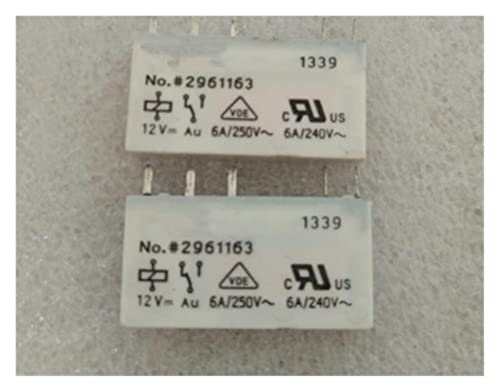 Relais Nr.#2961163 12V Nr.2961163 12V 12VDC DC12V 6A 250VAC 5PIN Teile & Ersatzteile (Color : One Size) von IPWWUTTH