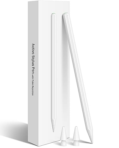 iPad Pencil 2nd Generation with Magnetic Wireless Charging and Tilt Sensitive Palm Rejection, Stylus Pen Compatible with iPad Pro 11 inch 1/2/3, iPad Pro 12.9 Inch 3/4/5, iPad Air 4/5, iPad Mini 6 von IPenbox