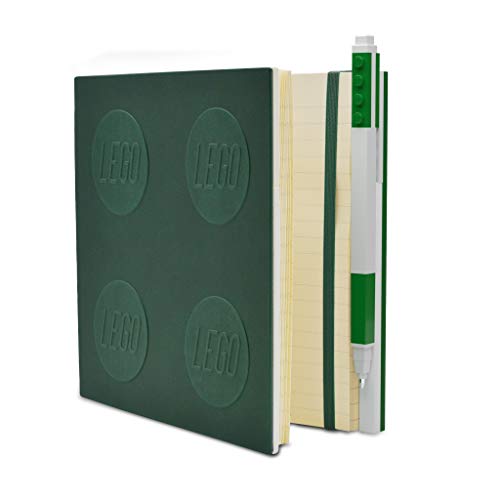 IQ LEGO Stationery Locking Notebook with Gel Pen - Green von IQ