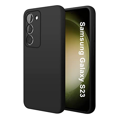 Chalpr Folie Kompatibel mit Samsung Galaxy S23 5G, Schwarz Matt Ultra Dünn Weich TPU Silikon rutschfest Kameraschutz Schutzfolie Slim für Samsung S23 Handyfolie - Black Chalpr Folie Kompatibel mit Samsung Galaxy S23 5G, Schwarz Matt Ultra Dünn Weich TPU Silikon rutschfest Kameraschutz Schutzfolie Slim für Samsung S23 Handyfolie - Black von IQShield