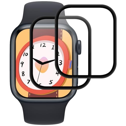 IQShield Panzer Schutz Glas für Apple Watch Series 6/5/4/SE 40mm, [2 Stück] [HD-Klar Schutzfolie] [9H Härte] [Bläschenfrei Sichtschutz] Glasfolie Displayschutzfolie für iWatch Series 6/5/4/SE 40mm von IQShield