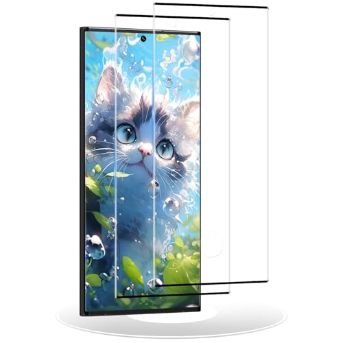 Panzer Schutz Glas für Samsung Galaxy S22 Ultra, 2 Stück Panzer Schutzfolie, 3D Runde Kante Glas Displayschutz, 9H Härte Glasfolie, HD Klar, Blasenfest Installation, Anti-Kratzen Panzerfolie Panzer Schutz Glas für Samsung Galaxy S22 Ultra, 2 Stück Panzer Schutzfolie, 3D Runde Kante Glas Displayschutz, 9H Härte Glasfolie, HD Klar, Blasenfest Installation, Anti-Kratzen Panzerfolie von IQShield