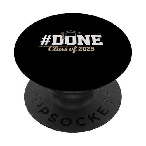 Abschluss 2025: Klasse abgeschlossen, Geschenkkurs von 2025 PopSockets Klebender PopGrip Abschluss 2025: Klasse abgeschlossen, Geschenkkurs von 2025 PopSockets Klebender PopGrip von IQTEE