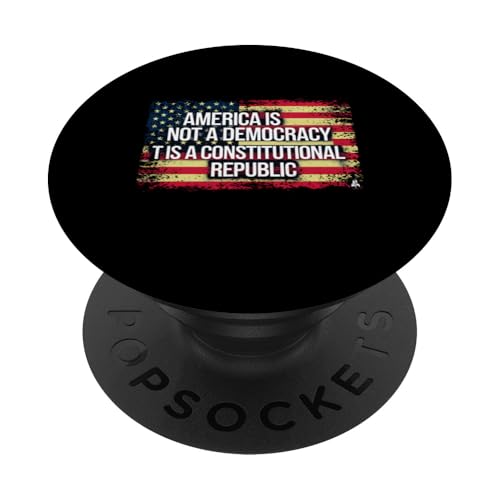 Amerika ist keine Demokratie, es ist eine konstitutionelle Republik PopSockets Klebender PopGrip Amerika ist keine Demokratie, es ist eine konstitutionelle Republik PopSockets Klebender PopGrip von IQTEE